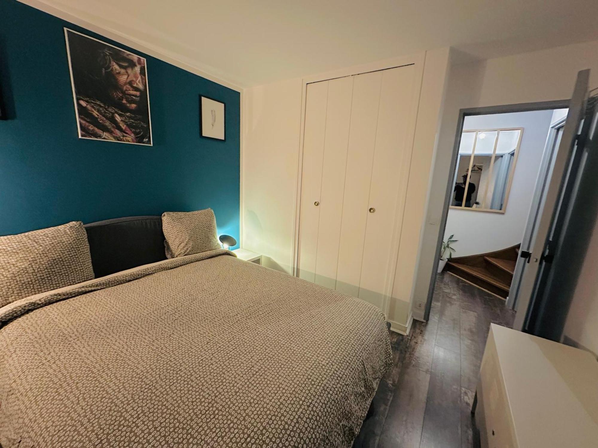 Cosy Duplex Avec Parking A Paris 19 By Immo Kit Bnb Ngoại thất bức ảnh